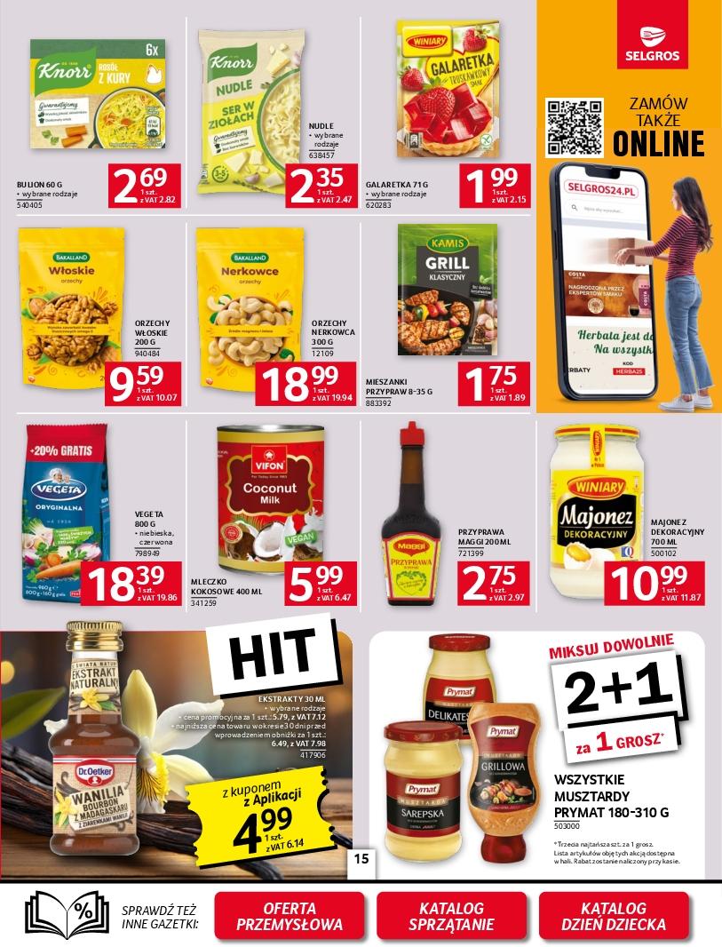 Gazetka promocyjna Selgros do 04/06/2025 str.15