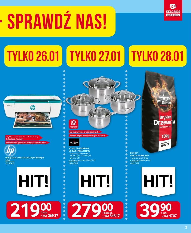 Gazetka promocyjna Selgros do 01/02/2023 str.3