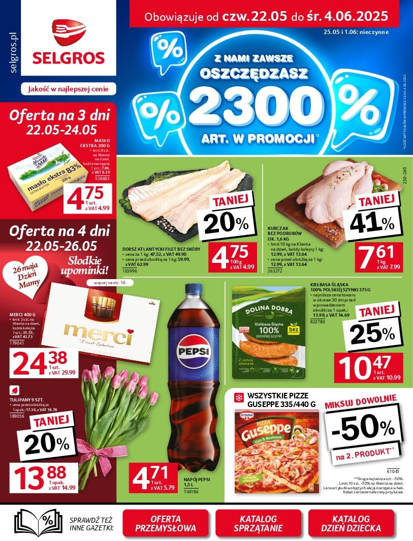 Gazetka promocyjna Selgros do 04/06/2025 str.1