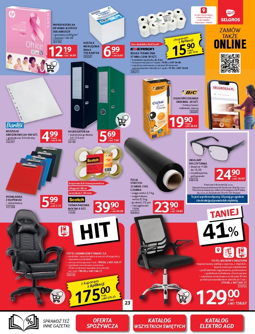 Gazetka promocyjna Selgros do 22/10/2025 str.25
