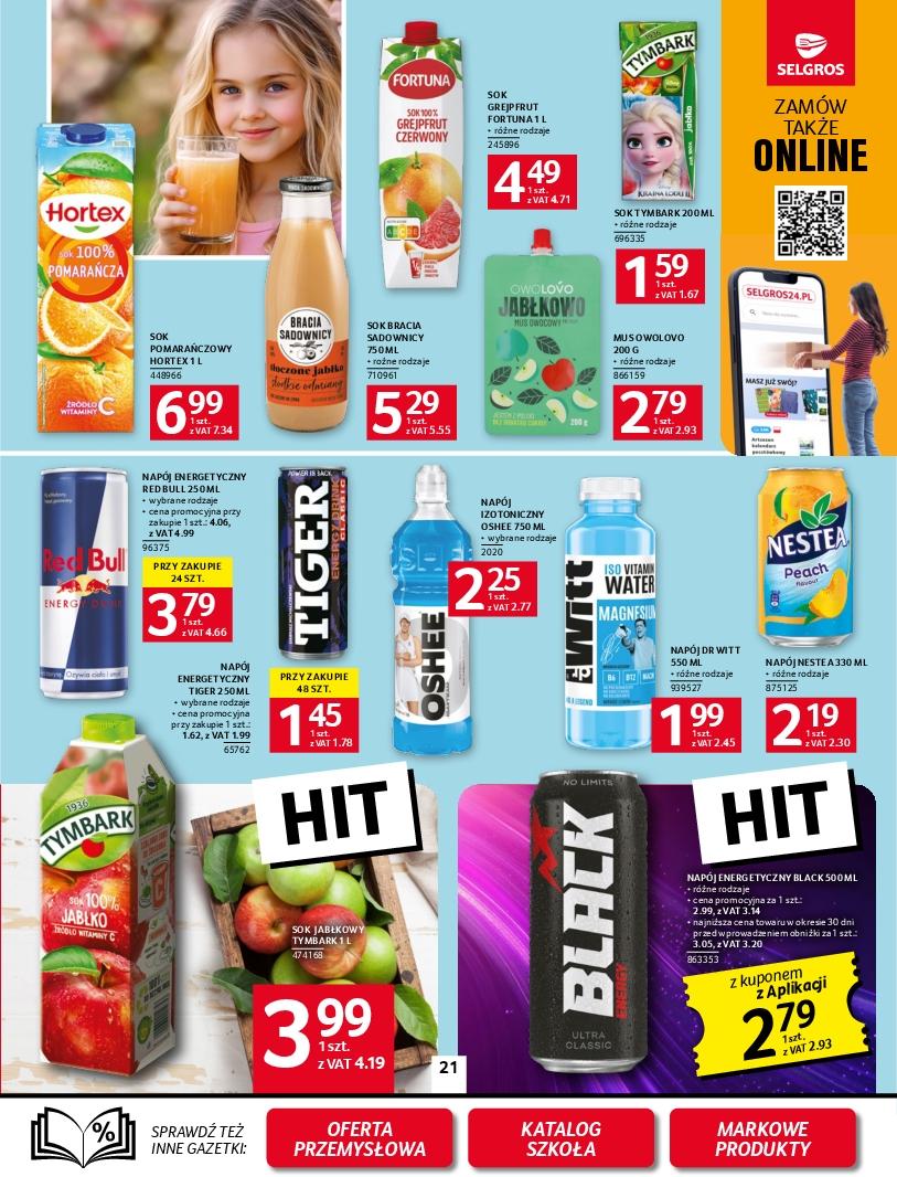 Gazetka promocyjna Selgros do 13/08/2025 str.21