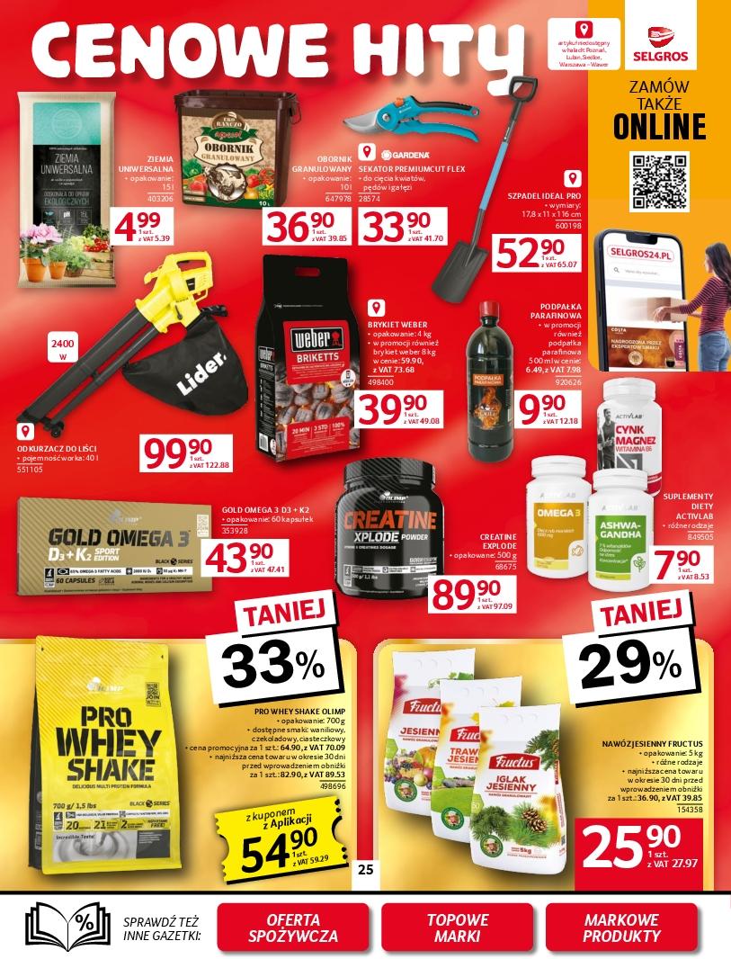 Gazetka promocyjna Selgros do 24/09/2025 str.29