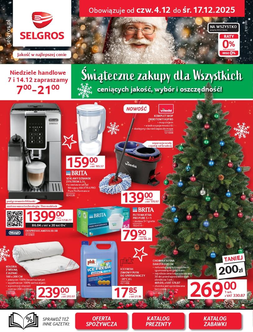 Gazetka promocyjna Selgros do 17/12/2025 str.1