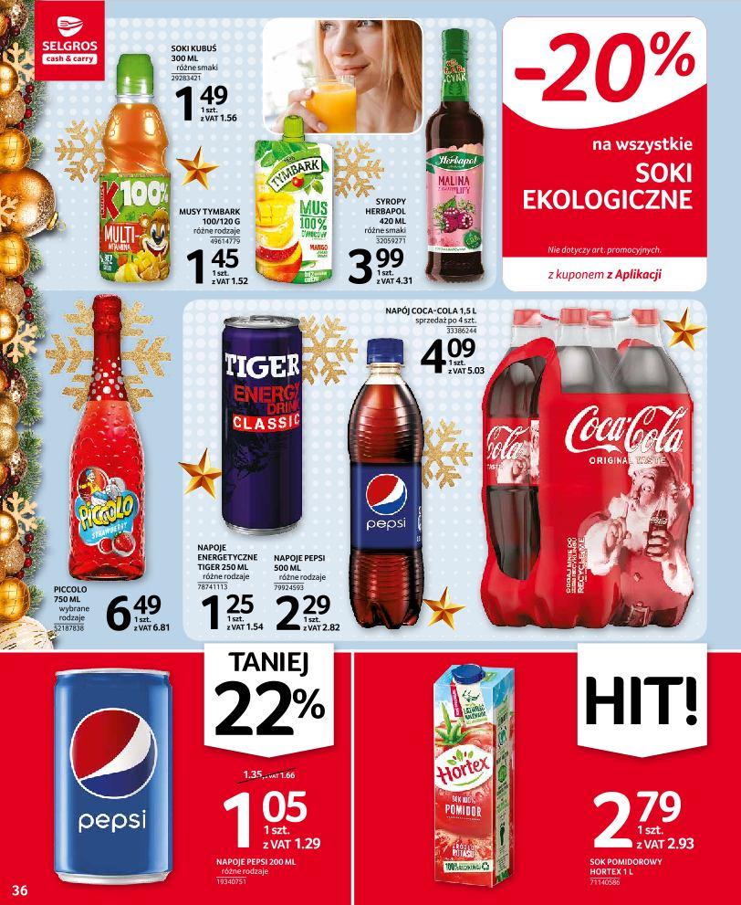 Gazetka promocyjna Selgros do 15/12/2021 str.36