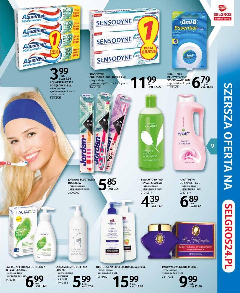 Gazetka promocyjna Selgros do 30/04/2017 str.9