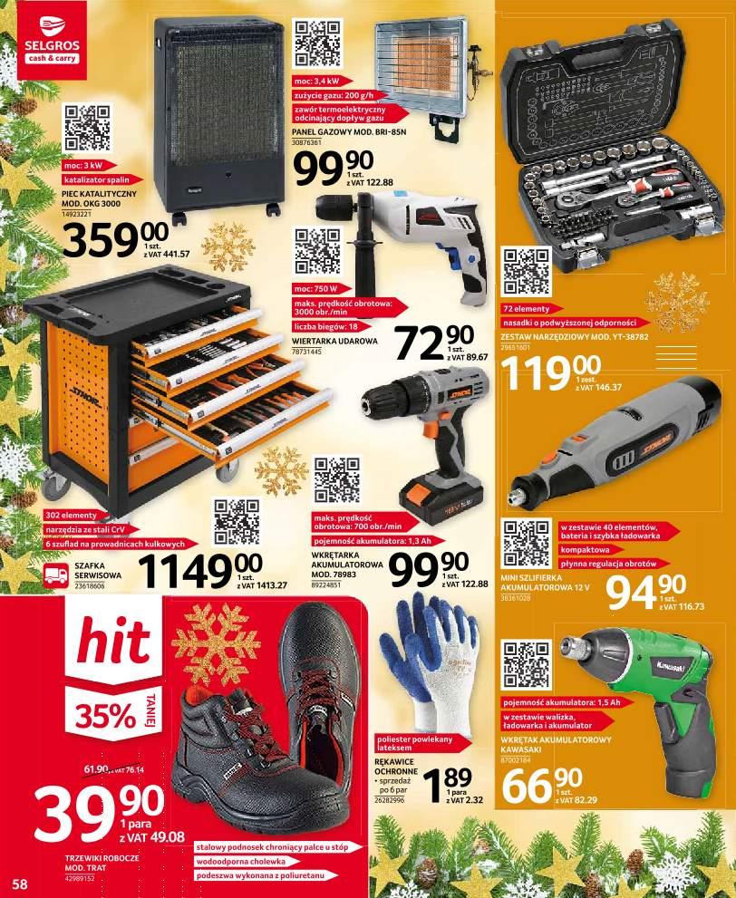 Gazetka promocyjna Selgros do 15/12/2019 str.58