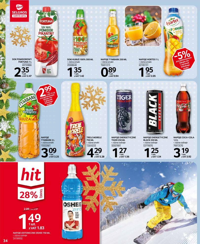 Gazetka promocyjna Selgros do 15/12/2019 str.34