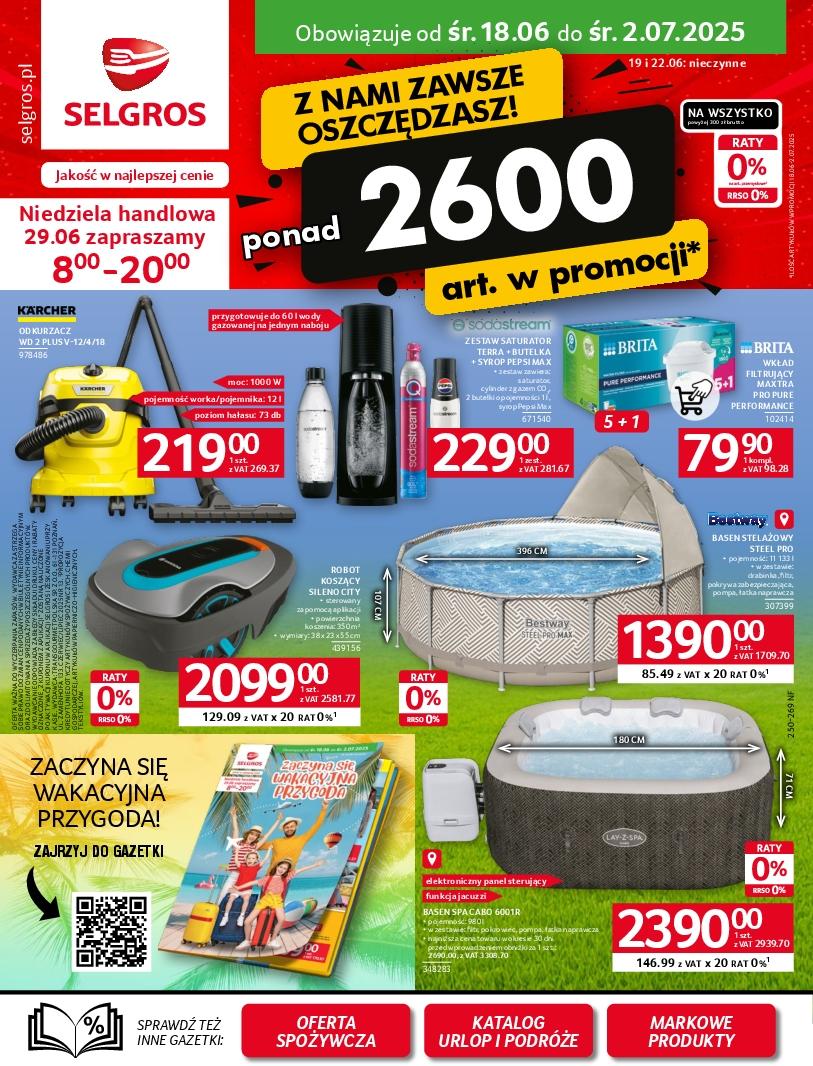 Gazetka promocyjna Selgros do 02/07/2025 str.1