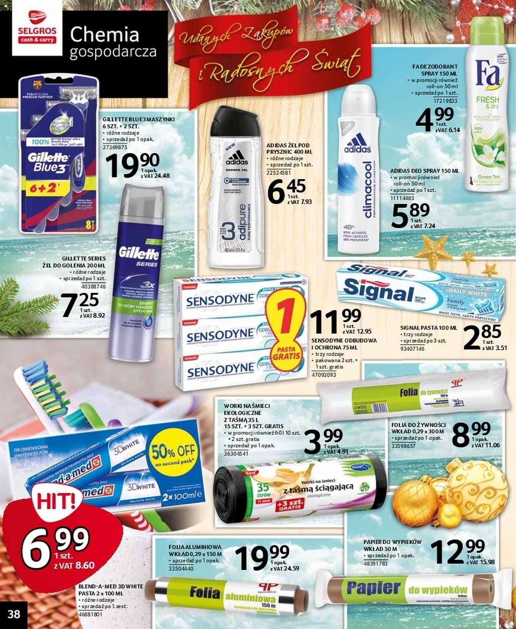 Gazetka promocyjna Selgros do 18/12/2017 str.38