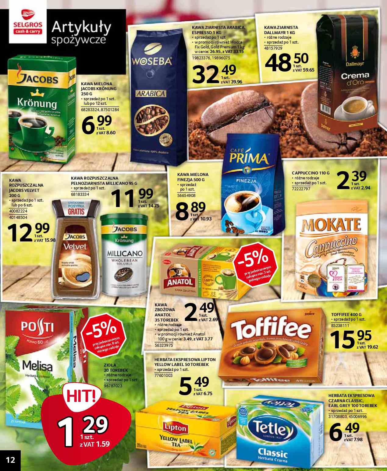 Gazetka promocyjna Selgros do 29/02/2016 str.12