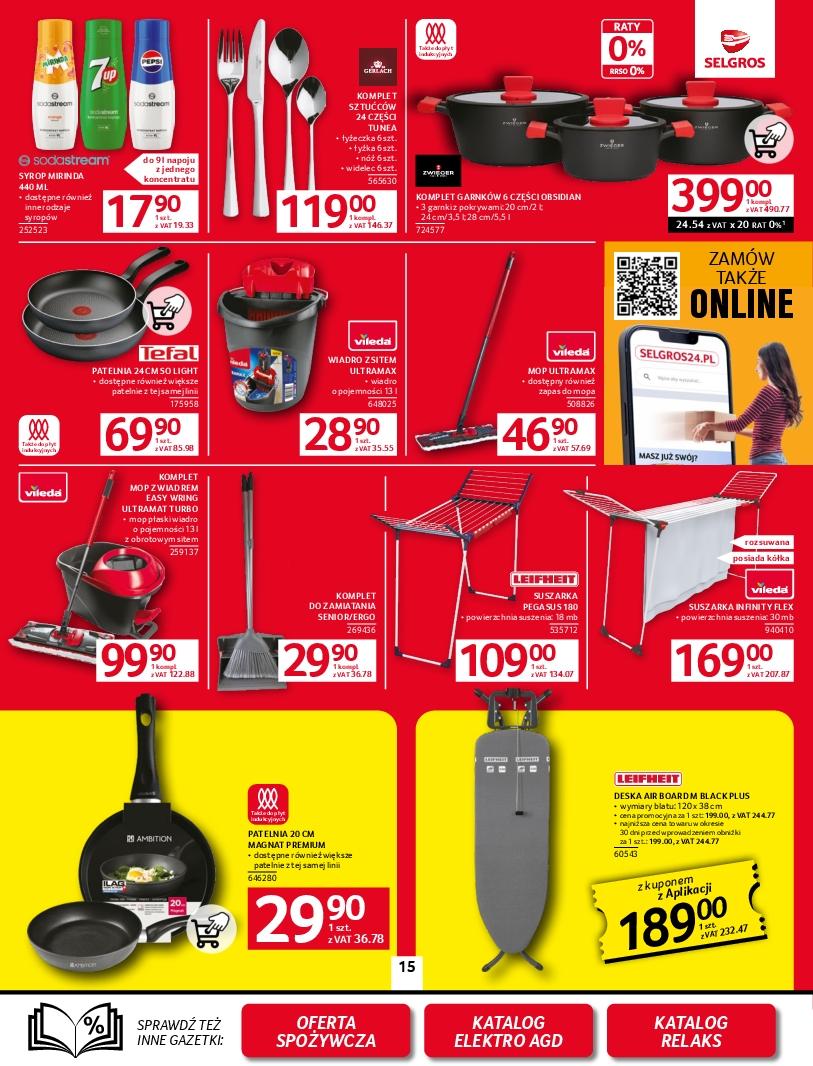Gazetka promocyjna Selgros do 21/05/2025 str.15