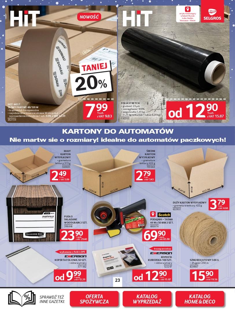 Gazetka promocyjna Selgros do 21/01/2026 str.25