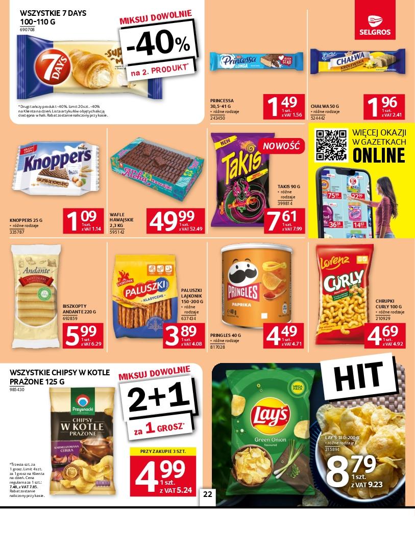 Gazetka promocyjna Selgros do 04/06/2025 str.22