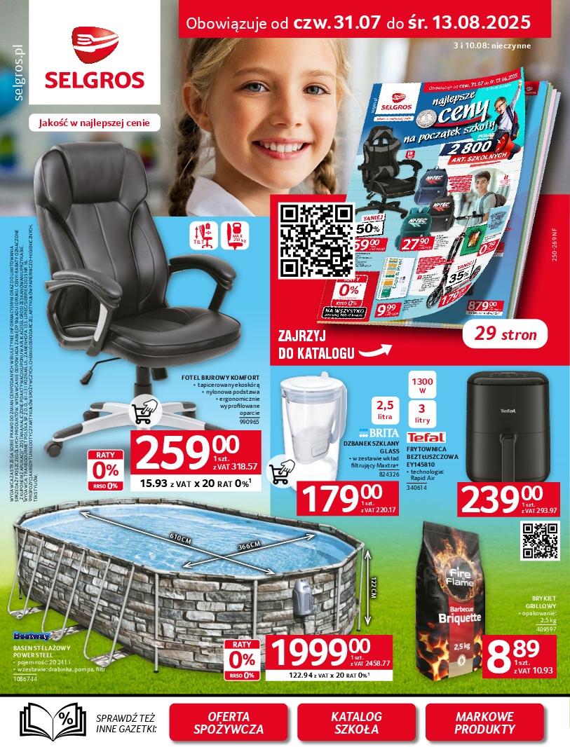 Gazetka promocyjna Selgros do 31/08/2025 str.1