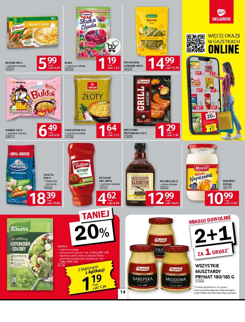 Gazetka promocyjna Selgros do 21/05/2025 str.14