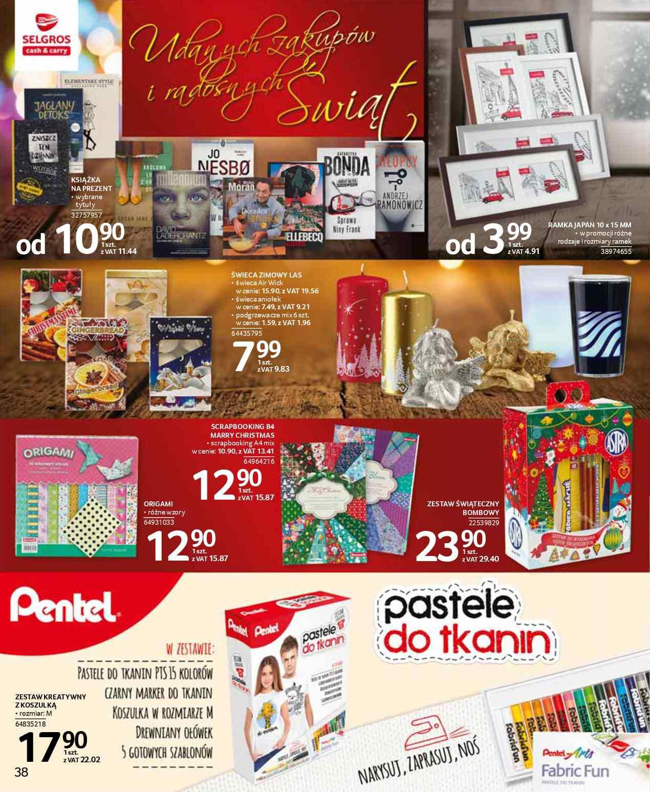 Gazetka promocyjna Selgros do 31/12/2015 str.38