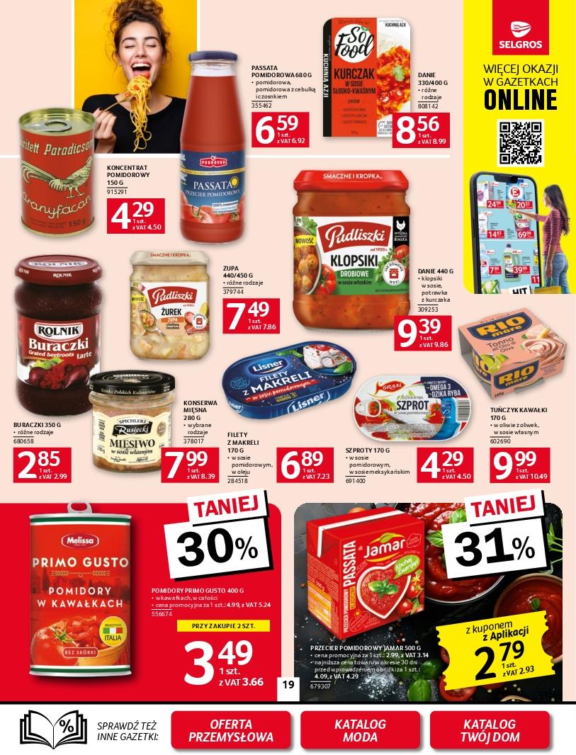 Gazetka promocyjna Selgros do 08/10/2025 str.19