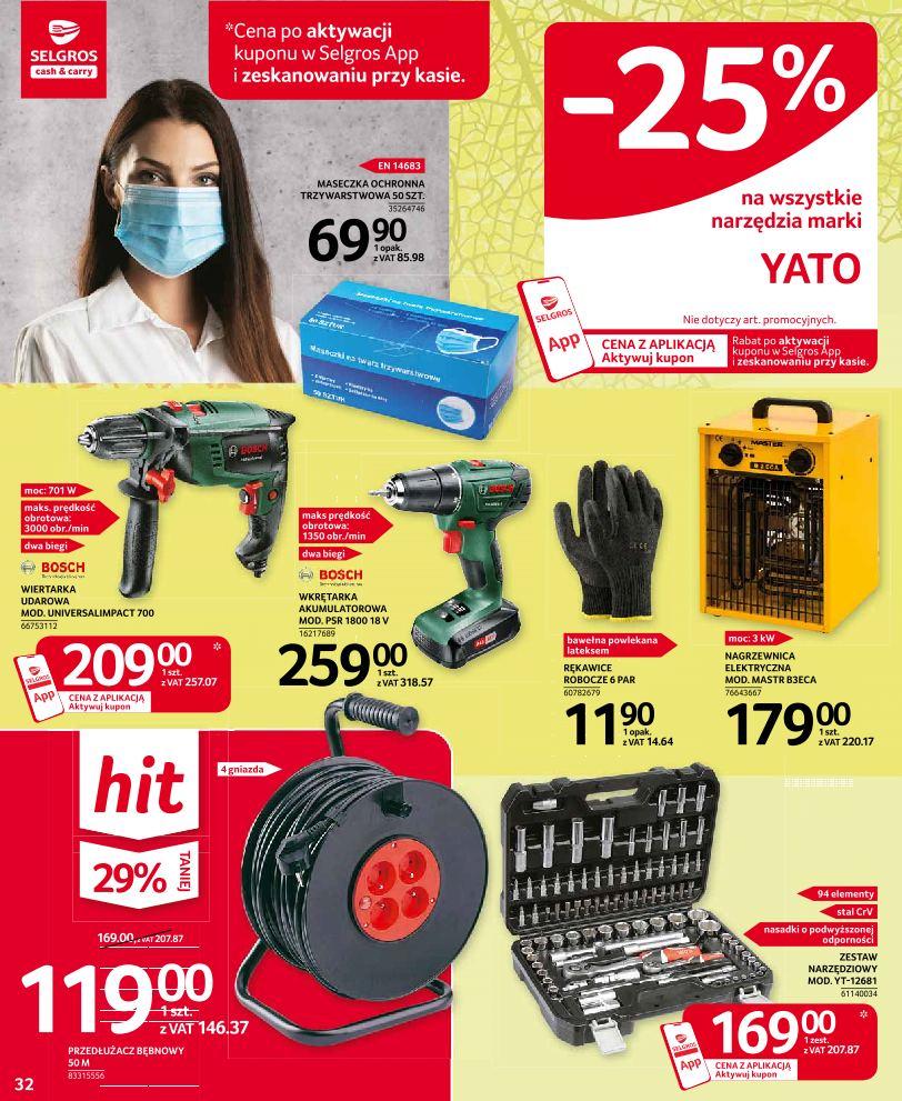 Gazetka promocyjna Selgros do 07/10/2020 str.32