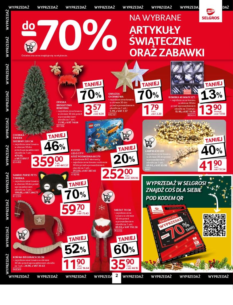 Gazetka promocyjna Selgros do 24/12/2024 str.2