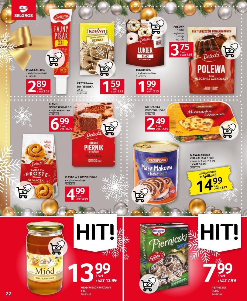 Gazetka promocyjna Selgros do 23/12/2023 str.22