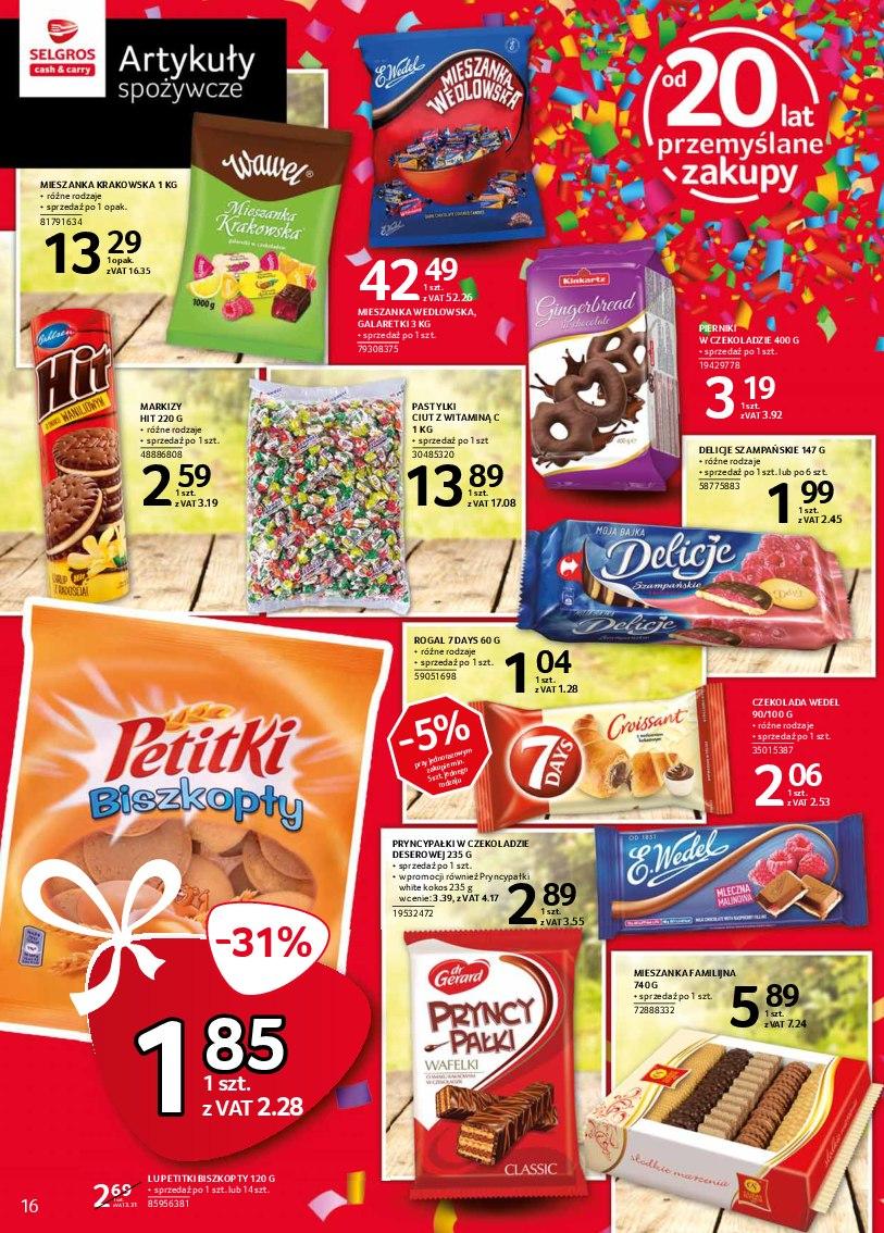 Gazetka promocyjna Selgros do 20/02/2017 str.16