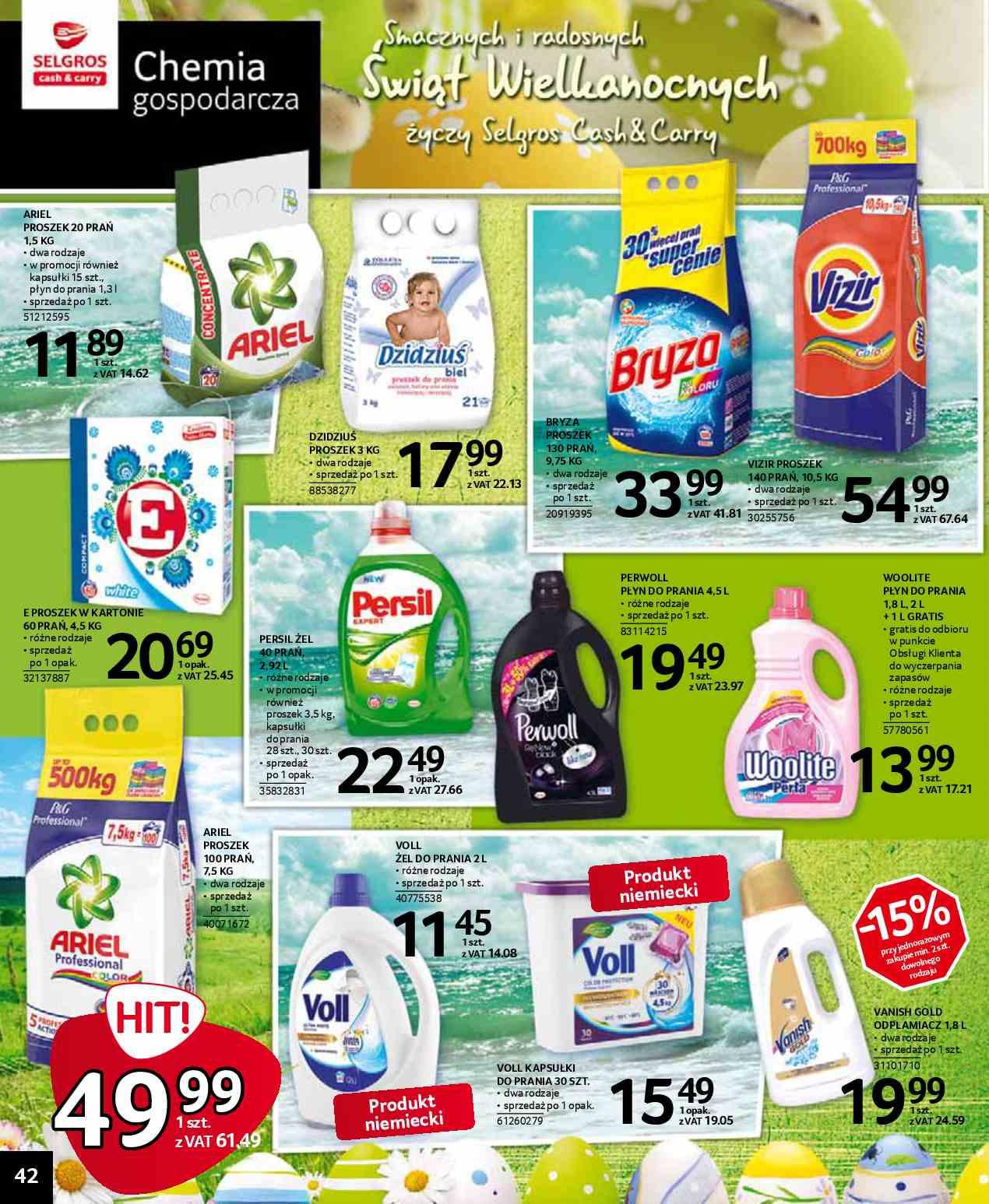 Gazetka promocyjna Selgros do 26/03/2016 str.39