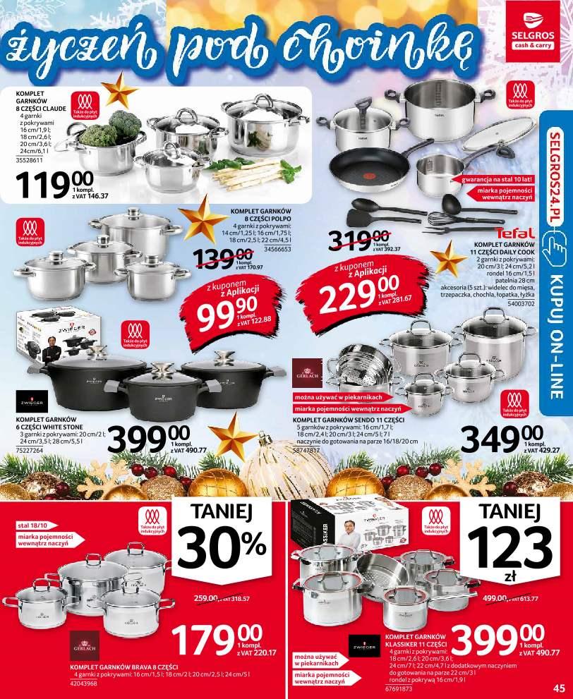 Gazetka promocyjna Selgros do 15/12/2021 str.45