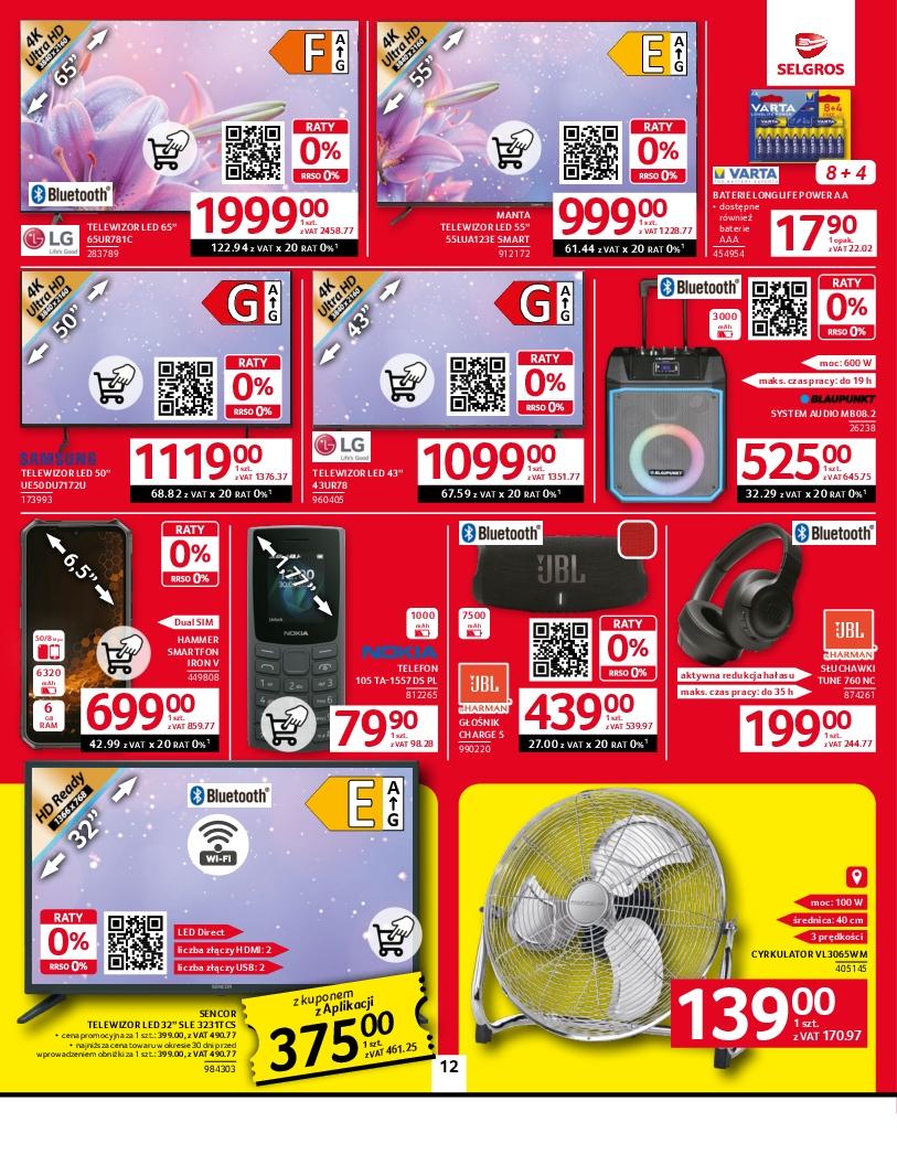 Gazetka promocyjna Selgros do 21/05/2025 str.12