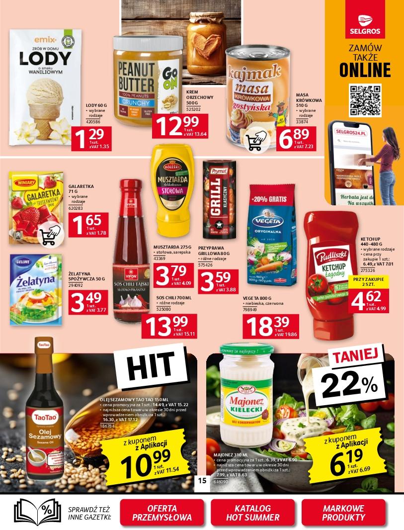 Gazetka promocyjna Selgros do 30/07/2025 str.15