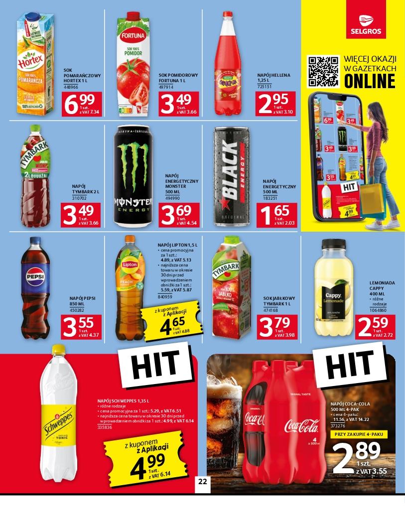 Gazetka promocyjna Selgros do 21/05/2025 str.22