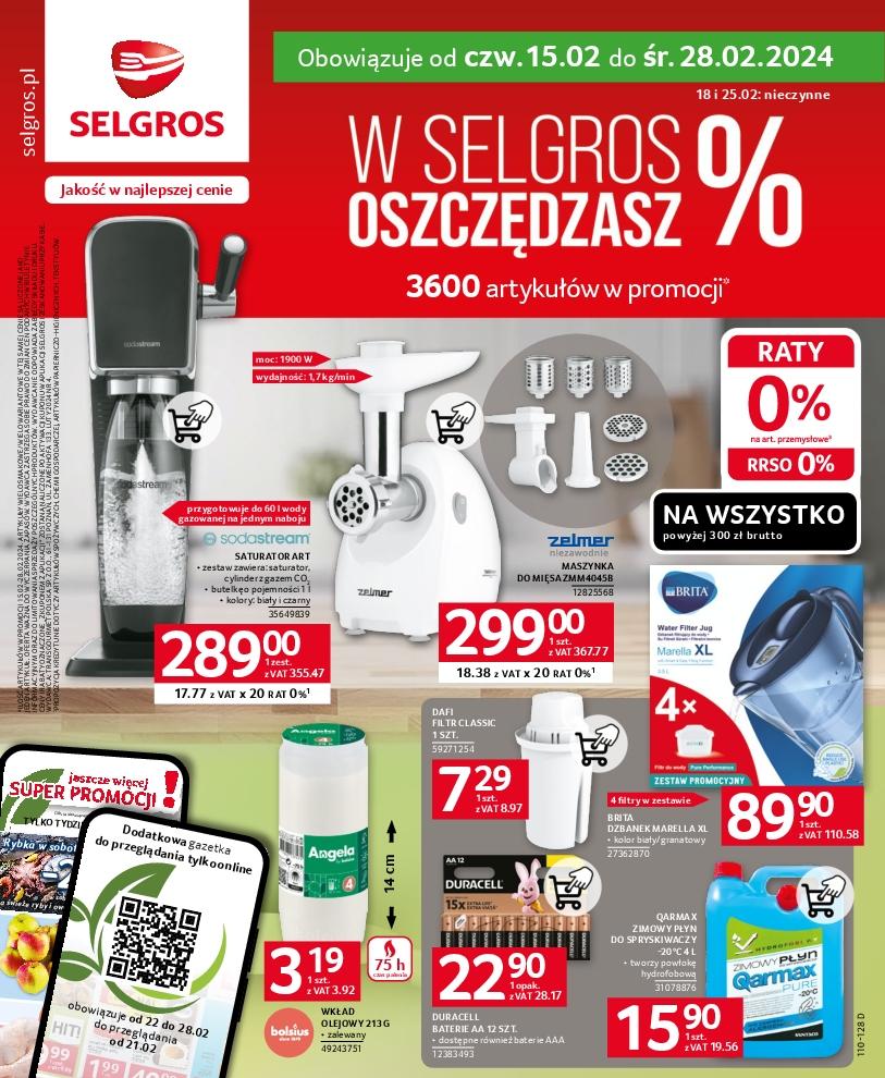 Gazetka promocyjna Selgros do 28/02/2024 str.1