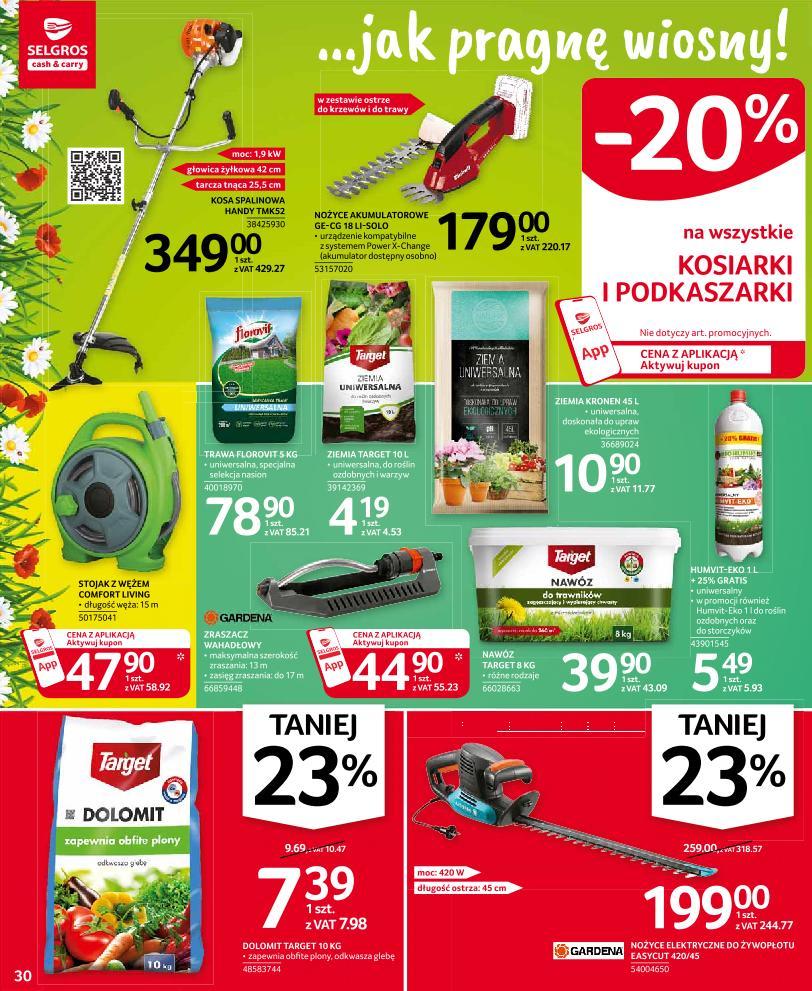 Gazetka promocyjna Selgros do 14/04/2021 str.30