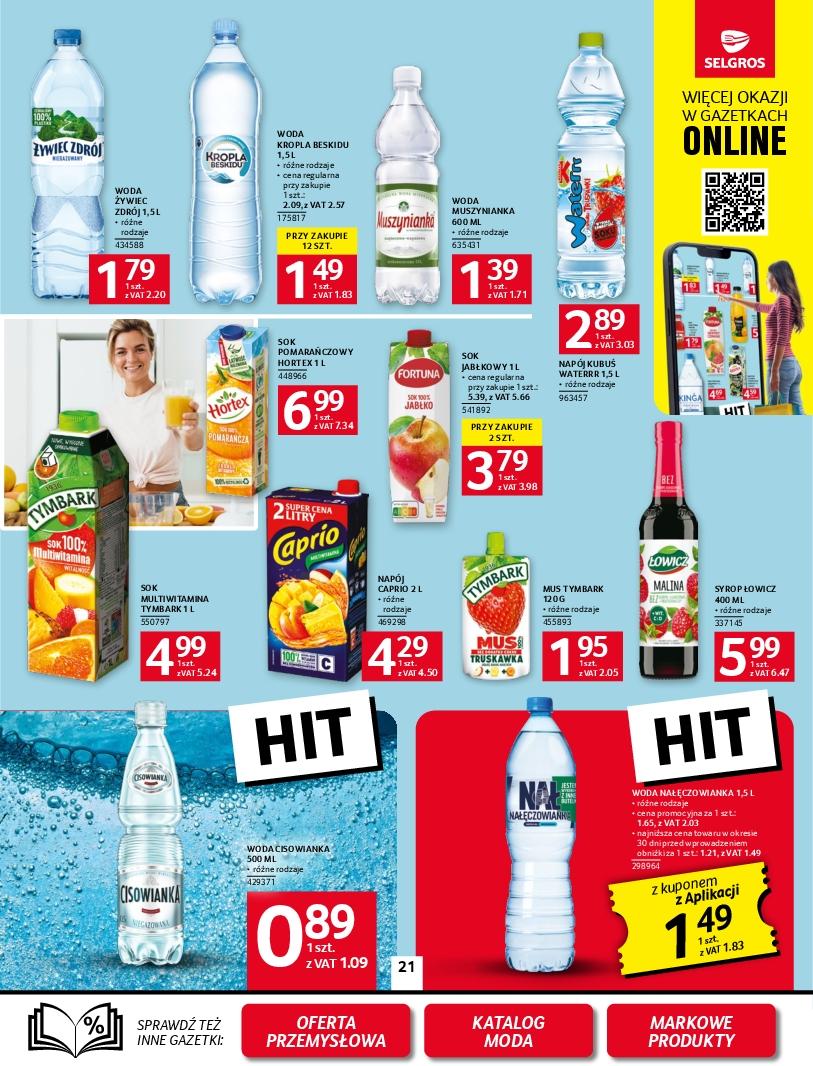 Gazetka promocyjna Selgros do 05/11/2025 str.21