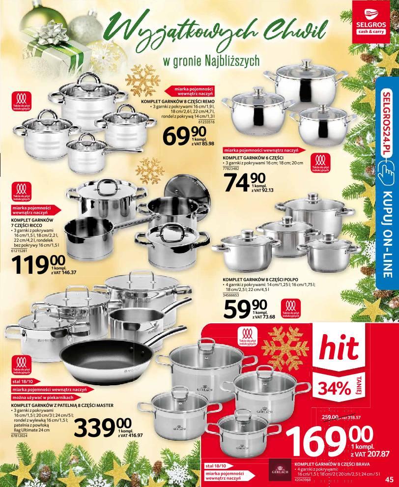 Gazetka promocyjna Selgros do 15/12/2019 str.45