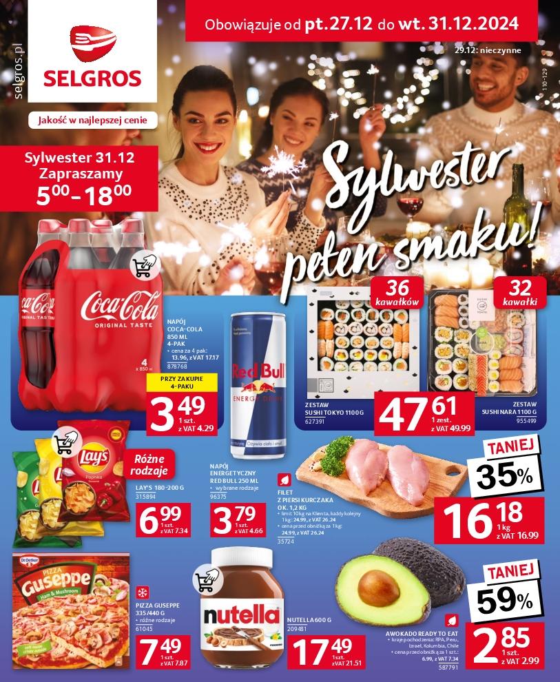 Gazetka promocyjna Selgros do 31/12/2024 str.1