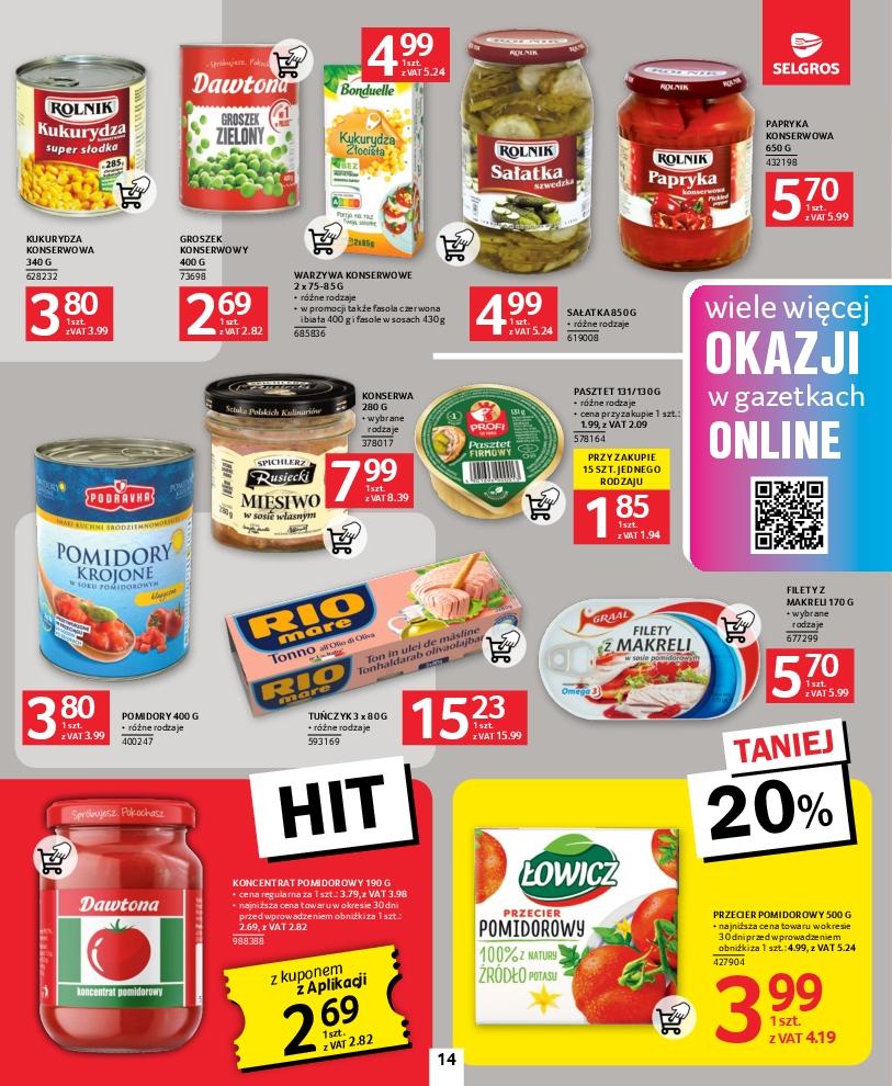 Gazetka promocyjna Selgros do 20/11/2024 str.14