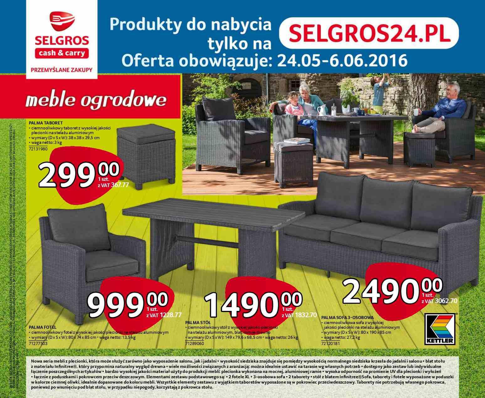 Gazetka promocyjna Selgros do 06/06/2016 str.0