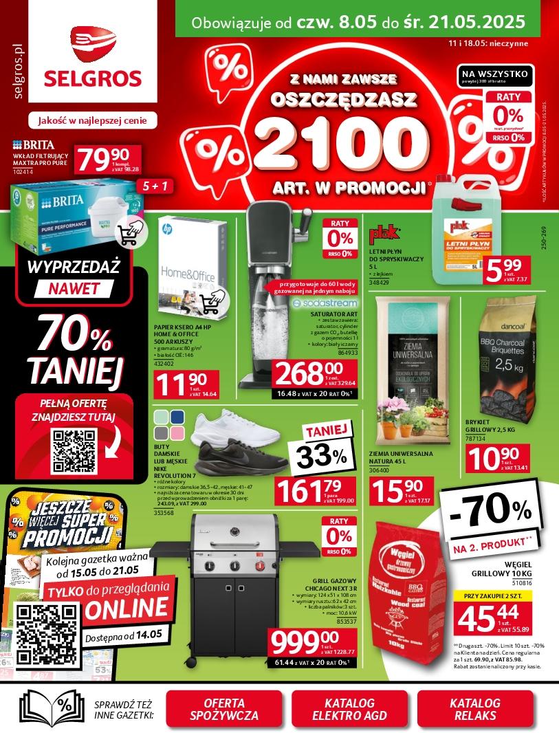 Gazetka promocyjna Selgros do 21/05/2025 str.1