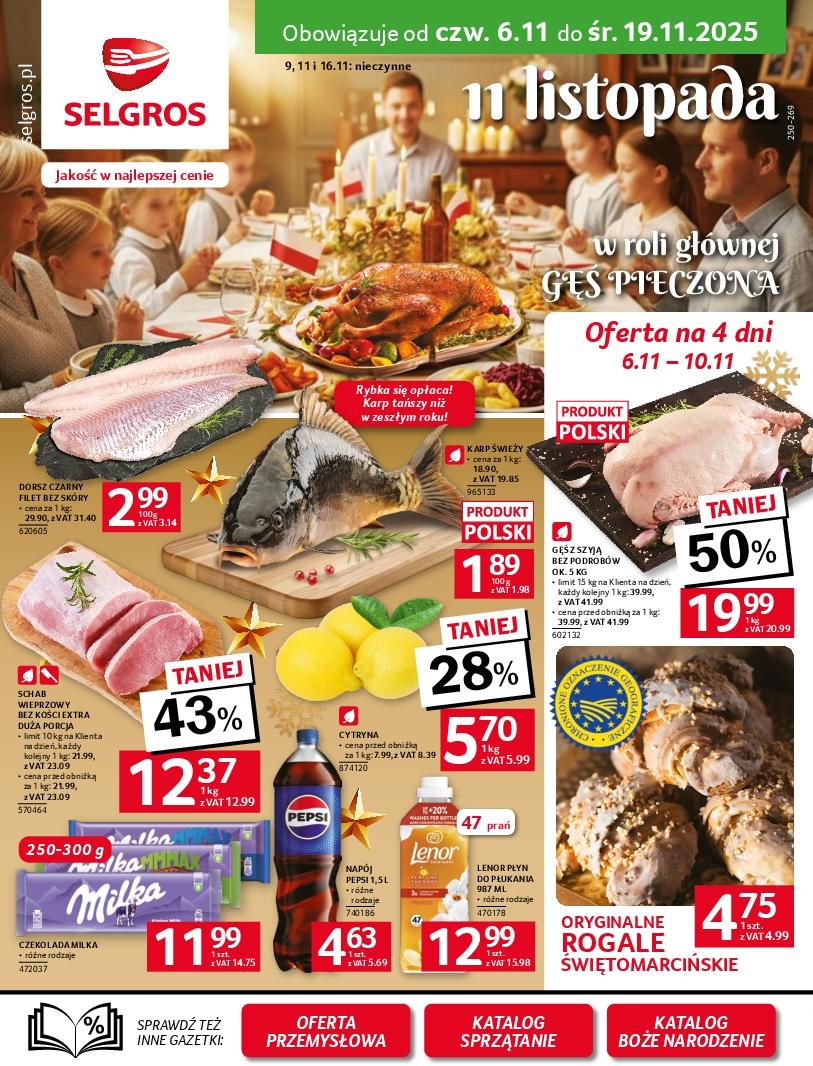 Gazetka promocyjna Selgros do 19/11/2025 str.1