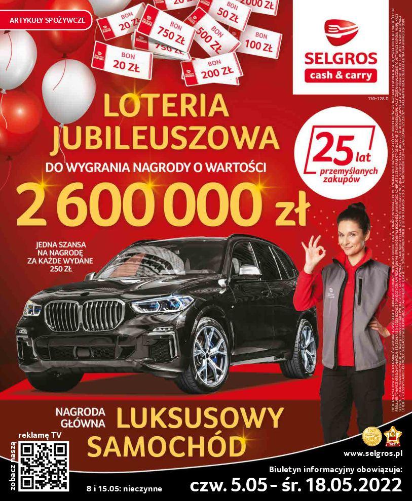 Gazetka promocyjna Selgros do 18/05/2022 str.0