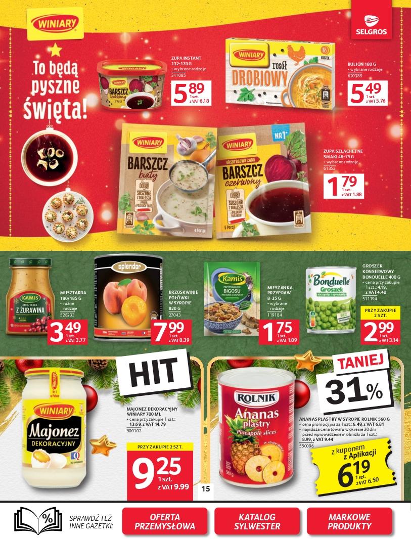 Gazetka promocyjna Selgros do 31/12/2025 str.15
