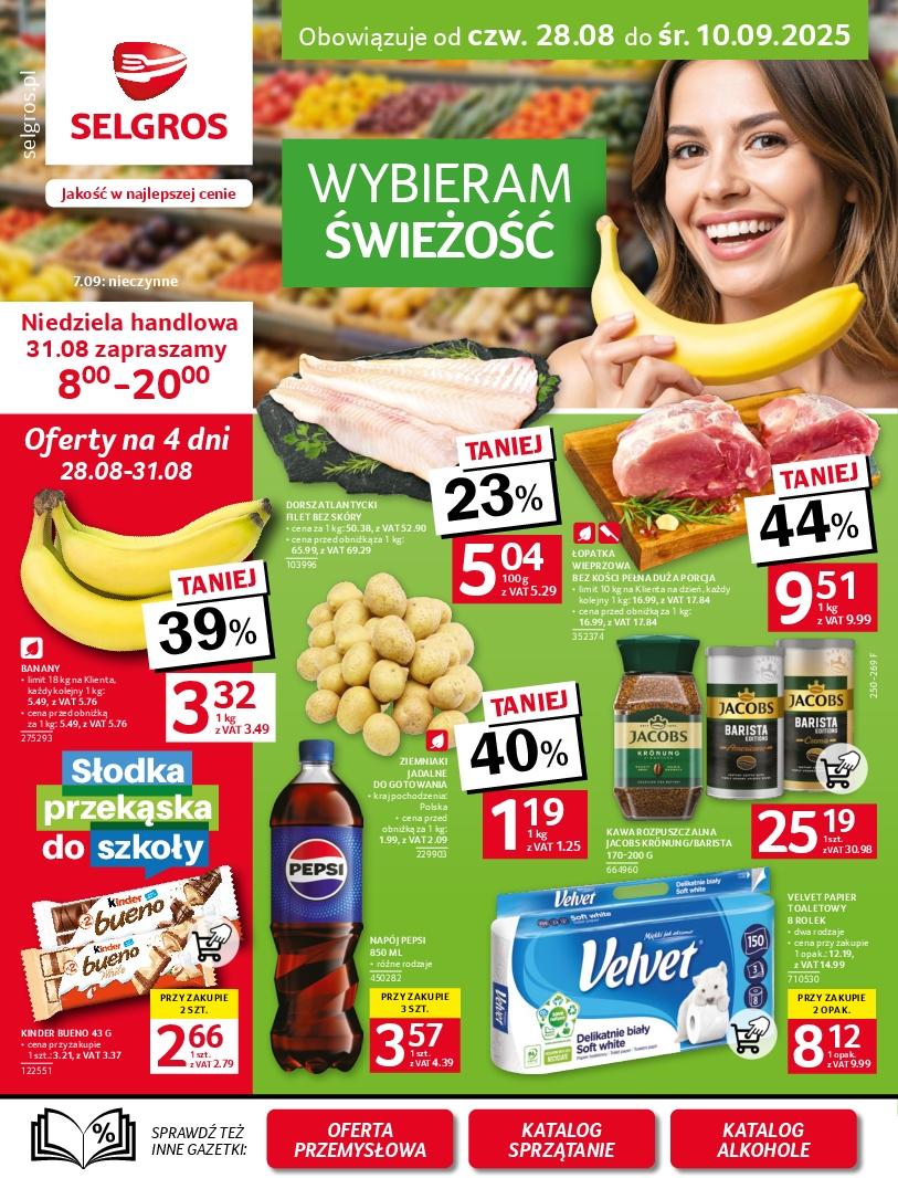 Gazetka promocyjna Selgros do 10/09/2025 str.1