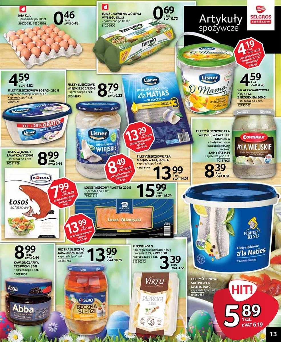 Gazetka promocyjna Selgros do 04/04/2018 str.13