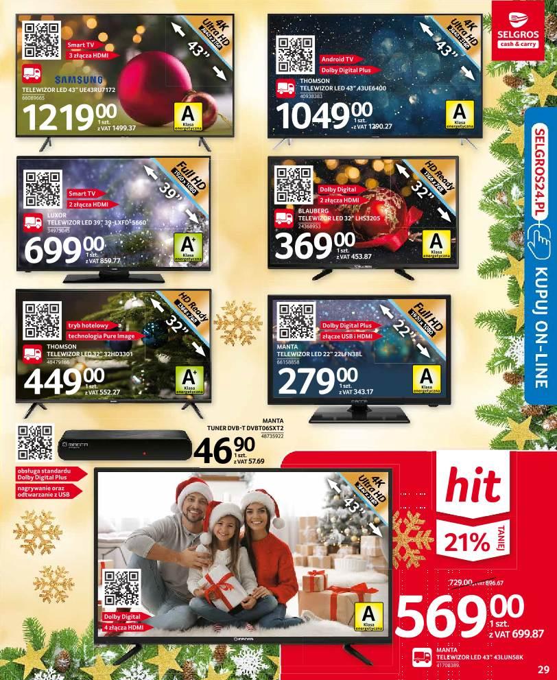 Gazetka promocyjna Selgros do 15/12/2019 str.29