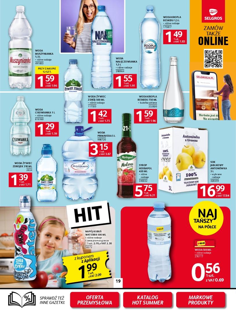 Gazetka promocyjna Selgros do 30/07/2025 str.19