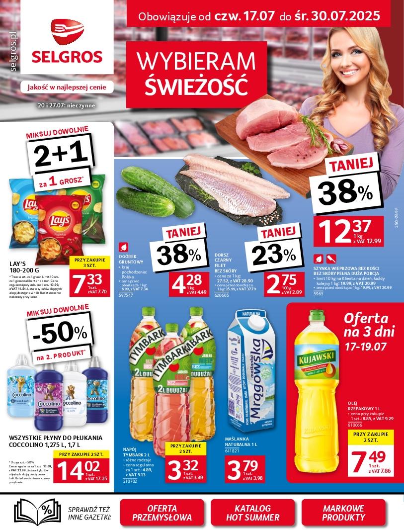 Gazetka promocyjna Selgros do 30/07/2025 str.1