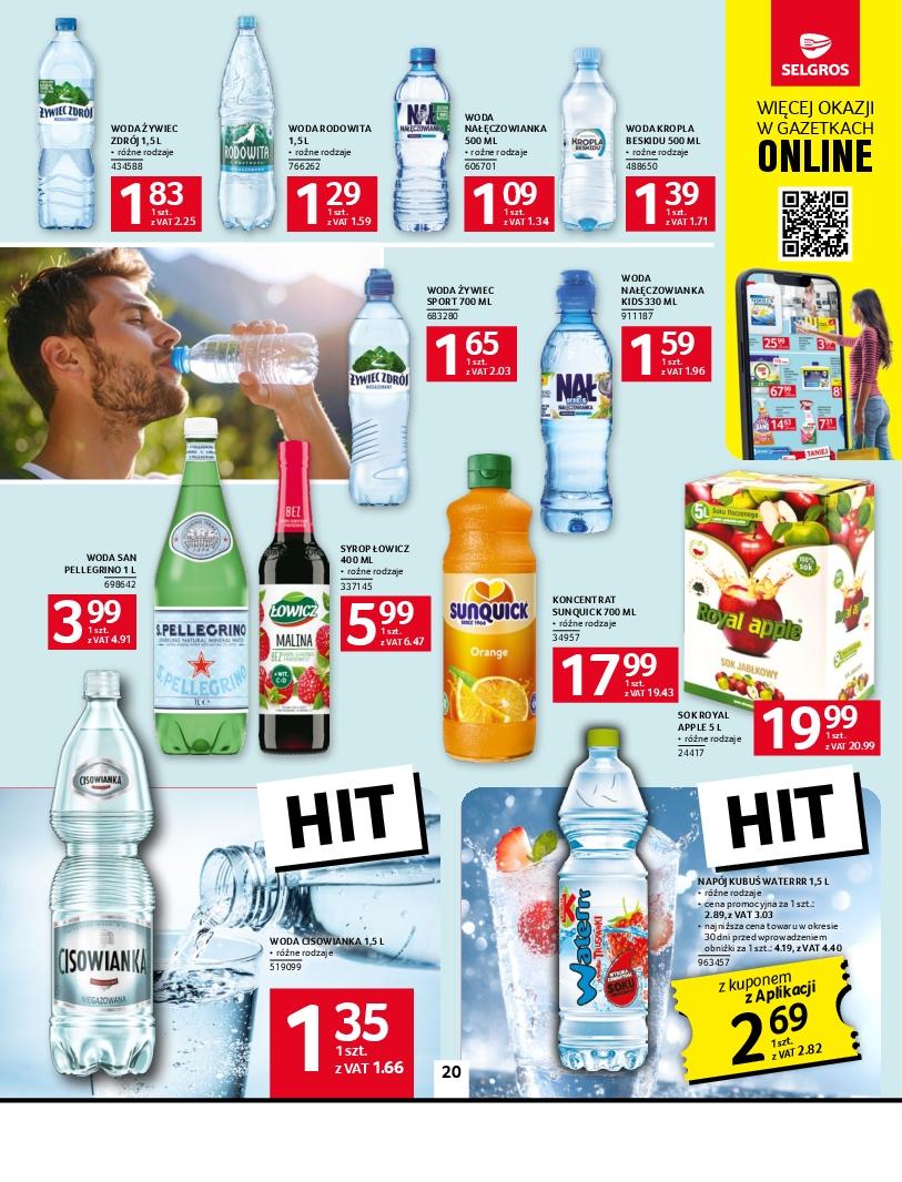 Gazetka promocyjna Selgros do 13/08/2025 str.20