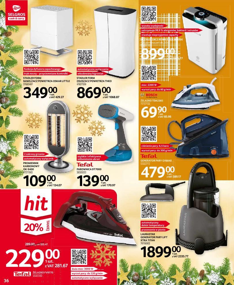 Gazetka promocyjna Selgros do 15/12/2019 str.36