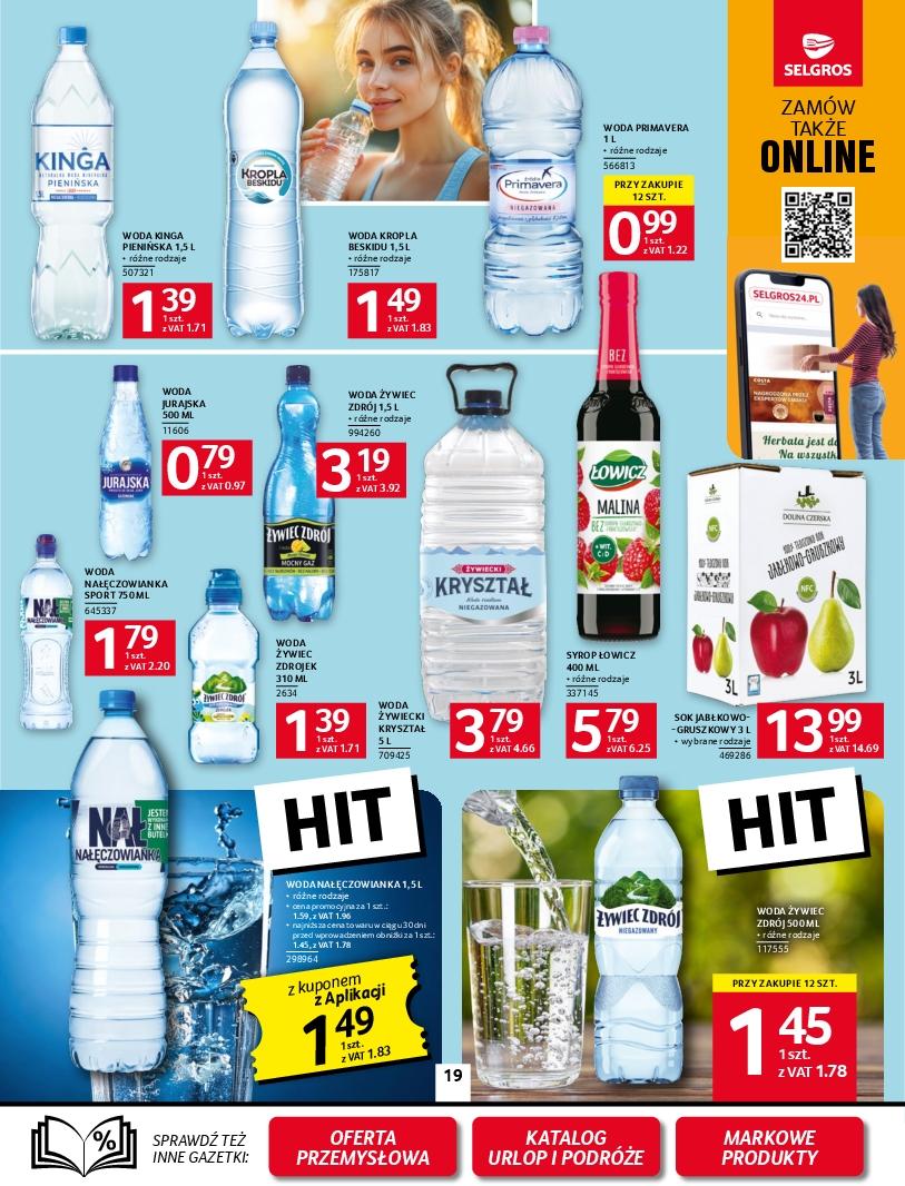 Gazetka promocyjna Selgros do 02/07/2025 str.19