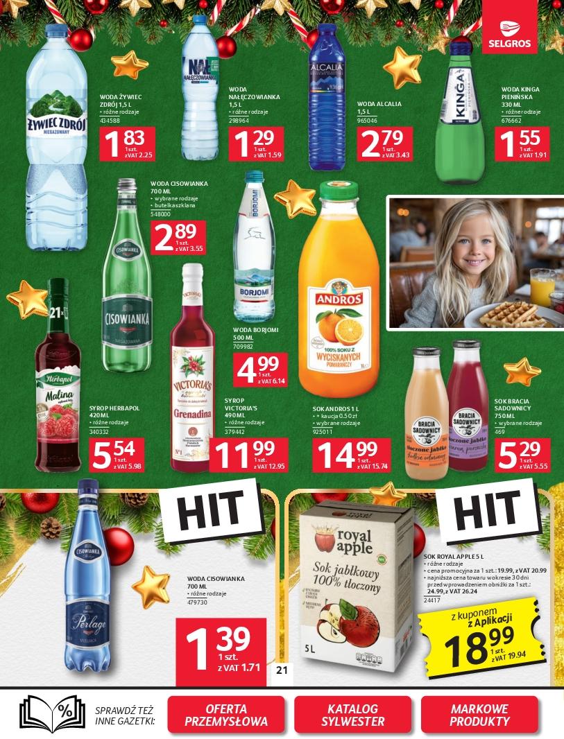 Gazetka promocyjna Selgros do 31/12/2025 str.21